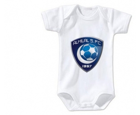 Body bébé Al-Hilal Football Club Saudi Arabia taille 3/6 mois manches Courtes