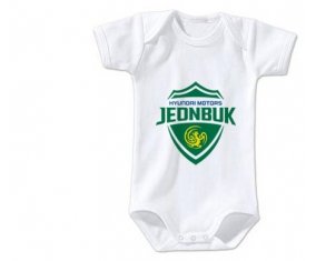 Body bébé Jeonbuk Hyundai Motors Football Club South Korea taille 3/6 mois manches Courtes