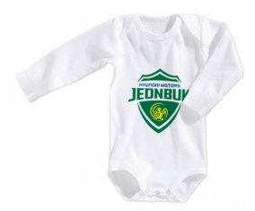 Body bébé Jeonbuk Hyundai Motors Football Club South Korea taille 3/6 mois manches Longues