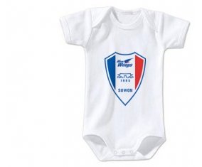 Body bébé Suwon Samsung Bluewings Football Club South Korea taille 3/6 mois manches Courtes