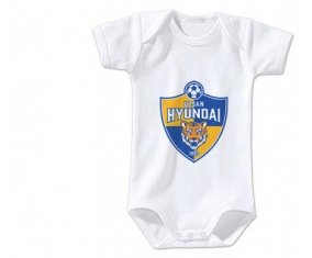 Body bébé Ulsan Hyundai Football Club South Korea taille 3/6 mois manches Courtes