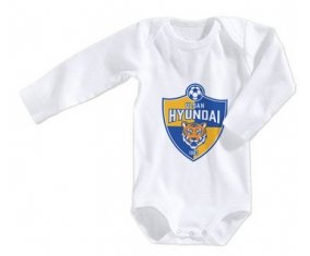 Body bébé Ulsan Hyundai Football Club South Korea taille 3/6 mois manches Longues