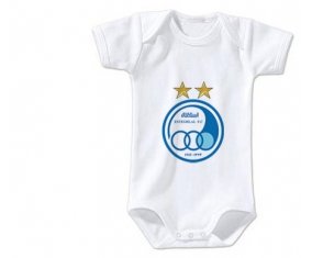 Body bébé Esteghlal Téhéran Football Club Iran taille 3/6 mois manches Courtes