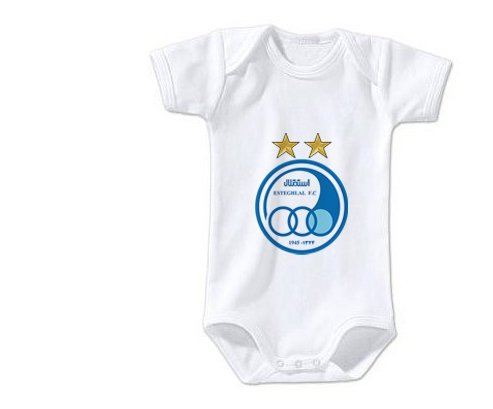 Body bébé Esteghlal Téhéran Football Club Iran taille 3/6 mois manches Courtes