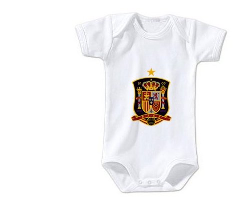 Body bébé Spain national football team taille 3/6 mois manches Courtes