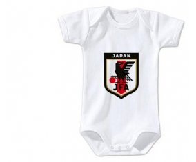 Body bébé Japan national football team taille 3/6 mois manches Courtes