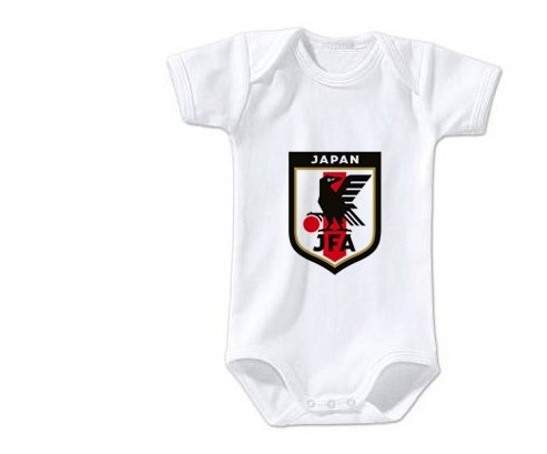 Body bébé Japan national football team taille 3/6 mois manches Courtes