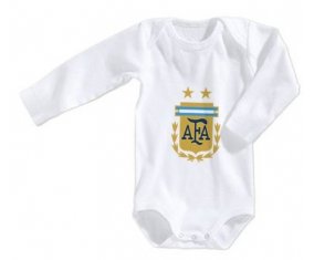 Body bébé Argentina national football team taille 3/6 mois manches Longues