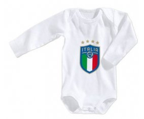 Body bébé Italy national football team taille 3/6 mois manches Longues