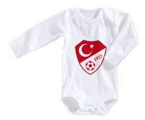 Body bébé Turkey national football team taille 3/6 mois manches Longues
