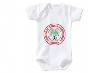 Body bébé Nigeria national football team taille 3/6 mois manches Courtes