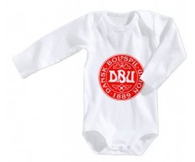 Body bébé Denmark national football team taille 3/6 mois manches Longues