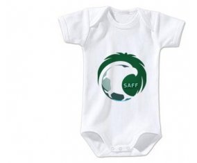 Body bébé Saudi Arabia national football team taille 3/6 mois manches Courtes