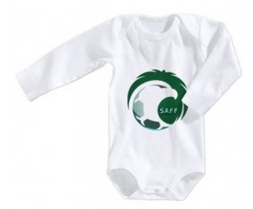 Body bébé Saudi Arabia national football team taille 3/6 mois manches Longues