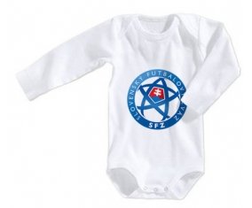 Body bébé Slovakia national football team taille 3/6 mois manches Longues
