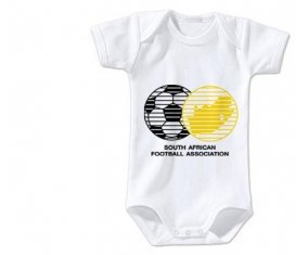 Body bébé South Africa national football team taille 3/6 mois manches Courtes
