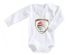 Body bébé Oman national football team taille 3/6 mois manches Longues