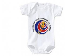 Body bébé Costa Rica national football team taille 3/6 mois manches Courtes