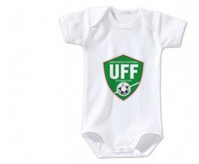Body bébé Uzbekistan national football team taille 3/6 mois manches Courtes