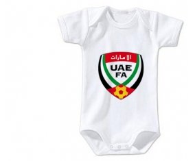 Body bébé United Arab Emirates national football team taille 3/6 mois manches Courtes