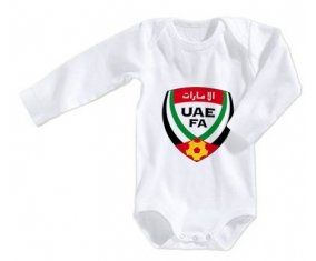 Body bébé United Arab Emirates national football team taille 3/6 mois manches Longues