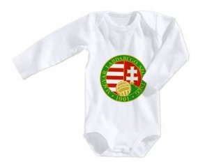 Body bébé Hungary national football team taille 3/6 mois manches Longues