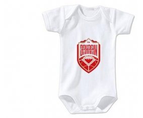 Body bébé Bahrain national football team taille 3/6 mois manches Courtes