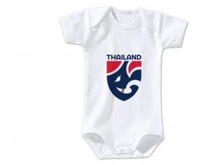 Body bébé Thailand national football team taille 3/6 mois manches Courtes