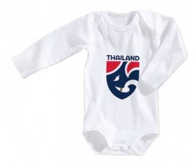 Body bébé Thailand national football team taille 3/6 mois manches Longues