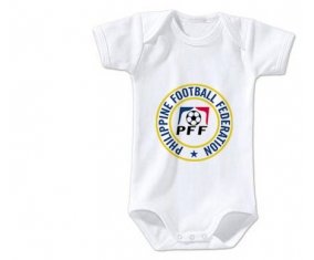 Body bébé Philippines national football team taille 3/6 mois manches Courtes