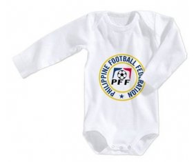 Body bébé Philippines national football team taille 3/6 mois manches Longues