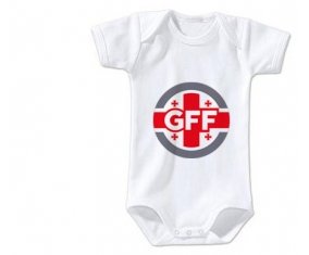 Body bébé Georgia national football team taille 3/6 mois manches Courtes