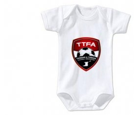 Body bébé Trinidad and Tobago national football team taille 3/6 mois manches Courtes