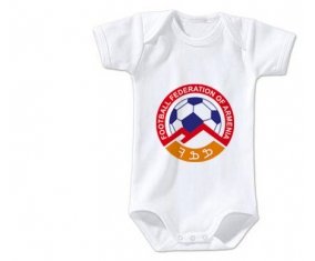 Body bébé Armenia national football team taille 3/6 mois manches Courtes