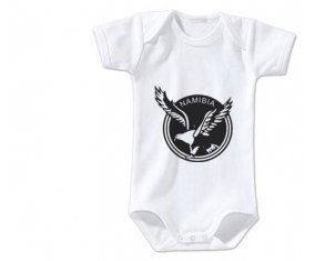 Body bébé Namibia national football team taille 3/6 mois manches Courtes