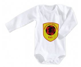 Body bébé Angola national football team taille 3/6 mois manches Longues