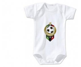 Body bébé Libya national football team taille 3/6 mois manches Courtes