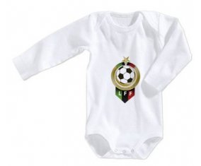 Body bébé Libya national football team taille 3/6 mois manches Longues