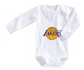 Body bébé Los Angeles Lakers taille 3/6 mois manches Longues