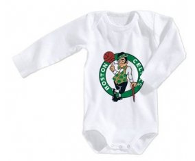 Body bébé Boston Celtics taille 3/6 mois manches Longues