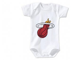 Body bébé Miami Heat taille 3/6 mois manches Courtes