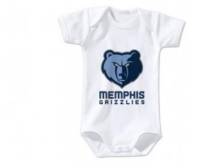 Body bébé Memphis Grizzlies taille 3/6 mois manches Courtes