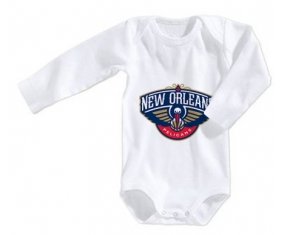 Body bébé New Orleans Pelicans taille 3/6 mois manches Longues