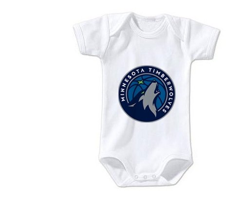 Body bébé Minnesota&nbsp;Timberwolves taille 3/6 mois manches Courtes