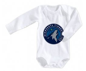 Body bébé Minnesota&nbsp;Timberwolves taille 3/6 mois manches Longues