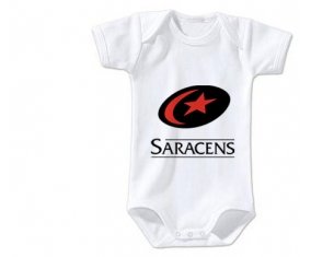 Body bébé Saracens taille 3/6 mois manches Courtes