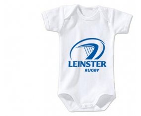 Body bébé Leinster Rugby taille 3/6 mois manches Courtes