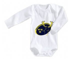 Body bébé Munster Rugby taille 3/6 mois manches Longues