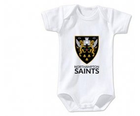 Body bébé Northampton Saints taille 3/6 mois manches Courtes