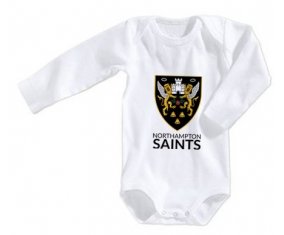 Body bébé Northampton Saints taille 3/6 mois manches Longues